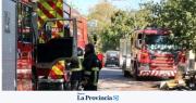 Preocupación en Albardón por principio de incendio en una distribuidora