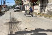 Vecinos de Santa Inés claman por arreglos de la Av. Principal