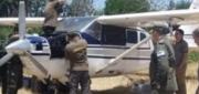 POLICÍA ARGENTINA ENCUENTRA AVIONETA BOLIVIANA CON RASTROS DE DROGA