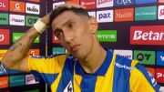 Ángel Di María habló del título de Rosario Central y el pasillo desafiante de Estudiantes