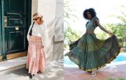 Tendencia boho: la falda estilo hippie que vuelve a instalarse entre las favoritas
