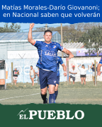Matías Morales-Darío Giovanoni; en Nacional saben que volverán ‣ Eleazar José Silva