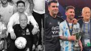 El conmovedor mensaje de Messi tras la muerte de un histórico referente de la Selección