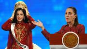 VIRAL: La respuesta de la presidenta de México cuando le preguntaron si su gobierno compró la corona del Miss Universo