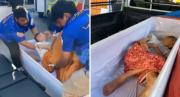 EN VIDEO: La daban por muerta en Tailandia, la llevaron a cremar y terminó despertando minutos antes en su ataúd
