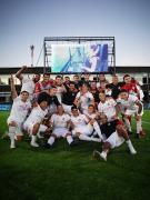 Si pasa, el Lobo tiene rival: Barracas le ganó a Riestra, le quebró la mano a su arquero y lo gozó en el vestuario