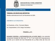 Sigue la guerra: AFA citó a declarar a todo el plantel de Estudiantes y hay amenaza de suspensión masiva