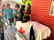 Filial Linares de Cruz Roja realizó operativo en Montecillo