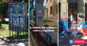 Barristas de La U vandalizaron monumentos históricos de Barrio Huemul: vecinos habían repintado sector