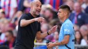 Pep Guardiola le pegó duramente al representante de Echeverri