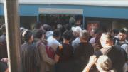 Caos, demoras y tensión en el Tren Sarmiento: el servicio estuvo colapsado y generó bronca, fastidio y empujones