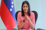 (VIDEO) Delcy Rodríguez: Si EE.UU. quisiera combatir al narco tendría que buscar en la Presidencia de Ecuador