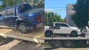 Secuestran camionetas y un arsenal de armas y municiones en allanamientos por amenazas