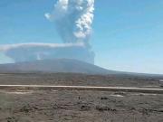 Un volcán entró en erupción por primera vez en 12.000 años