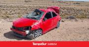 Una mujer resultó herida tras volcar cerca de Pico Truncado