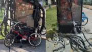 Un robo muy porteño en el Upside Down: desapareció la bicicleta de Will de Stranger Things en plena Ciudad