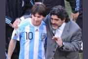 Messi recordó a Maradona a cinco años de su muerte con una emotiva imagen