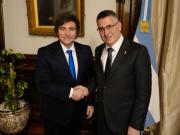 Milei irá a Israel en 2026 para la mudanza de la embajada argentina a Jerusalén