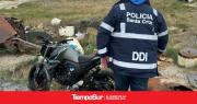 En rastrillaje recuperan moto robada y demoran a dos sujetos