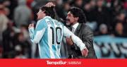 El sentido posteo de Lionel Messi a cinco años de la muerte de Diego Maradona
