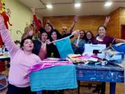 Taller textil impulsa la reutilización en la Escuela Carlos Condell de Caleta Andrade