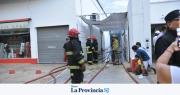 Voraz incendio en Esquina Colorada: un empleado contó cómo lucharon contra el fuego