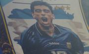 Los hinchas Xeneizes en los homenajes a Maradona