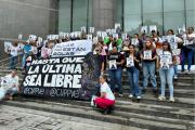Mujeres protestaron por liberación inmediata de presas políticas: 24 están desaparecidas
