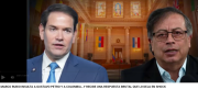 (VIDEO) Marco Rubio insulta a Gustavo Petro y a Colombia