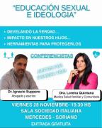Charla sobre Educación sexual e ideología