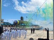 Brasil botó su cuarto submarino Scorpene y refuerza su poderío naval en la región