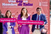 Gobierno conmemora Día Internacional de la Eliminación de la Violencia contra la Mujer con Campaña “Una Ley en Nombre de Todas”