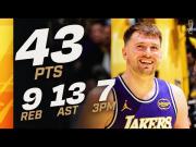 Luka Dončić hace historia: Se cuela un top 10 de los Lakers junto con Kobe y Lebron