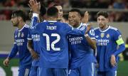 Real Madrid vence con sufrimiento a Olympiacos con un póker de goles de Mbappé