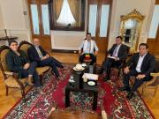 Lupo y una viceministra suya se reúnen con el Vicepresidente