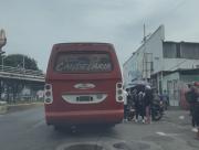 Pocos pasajeros y unidades en la calle