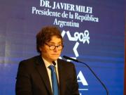 Milei disertó en un acto de la DAIA y criticó a Occidente por distanciarse de Israel