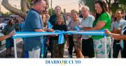 Con recursos municipales, Rivadavia inauguró una nueva obra en el barrio Gemo II