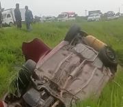 Conductora pierde la vida tras volcar su vehículo en la carretera Portachuelo–Buena Vista