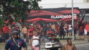 Disturbios entre hinchas y policías en despedida de Flamengo a final de Libertadores