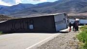 Tercer incidente con un camión en una semana: ahora en Ruta 40