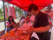 Emprendedores aprovecharon las festividades de la Virgen de Belén