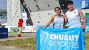 Ariel Flores Cheun y Eluney Huenupi brillaron en la Copa Panamericana de Escalada