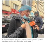 Alcalde Arias comprueba esta madrugada que el pan subió a 80 centavos y advierte que habrá decomisos ante “este abuso”