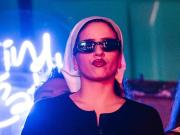 Rosalía llegó a la Argentina y fue directo al recital de Cindy Cats, donde subieron Emilia, Diego Torres, Trueno y más