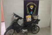 Menor intentó burlar a la policía escondiendo una moto robada en una acequia