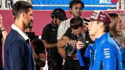 El crossover que nadie esperaba, Colapinto y Djokovic en una divertida clase en Qatar: “No pude seguir ni la entrada en calor”