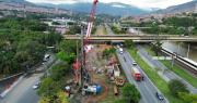 Noticias Medellín: Inició construcción de los apoyos del viaducto elevado