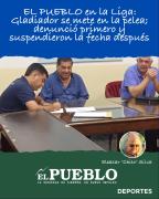 EL PUEBLO en la Liga: Gladiador se mete en la pelea; denunció primero y suspendieron la fecha después ‣ Eleazar José Silva