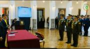 Presidente Paz posesiona a Mirko Sokol como el nuevo comandante general de la Policía